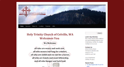 Desktop Screenshot of holytrinitykirk.com